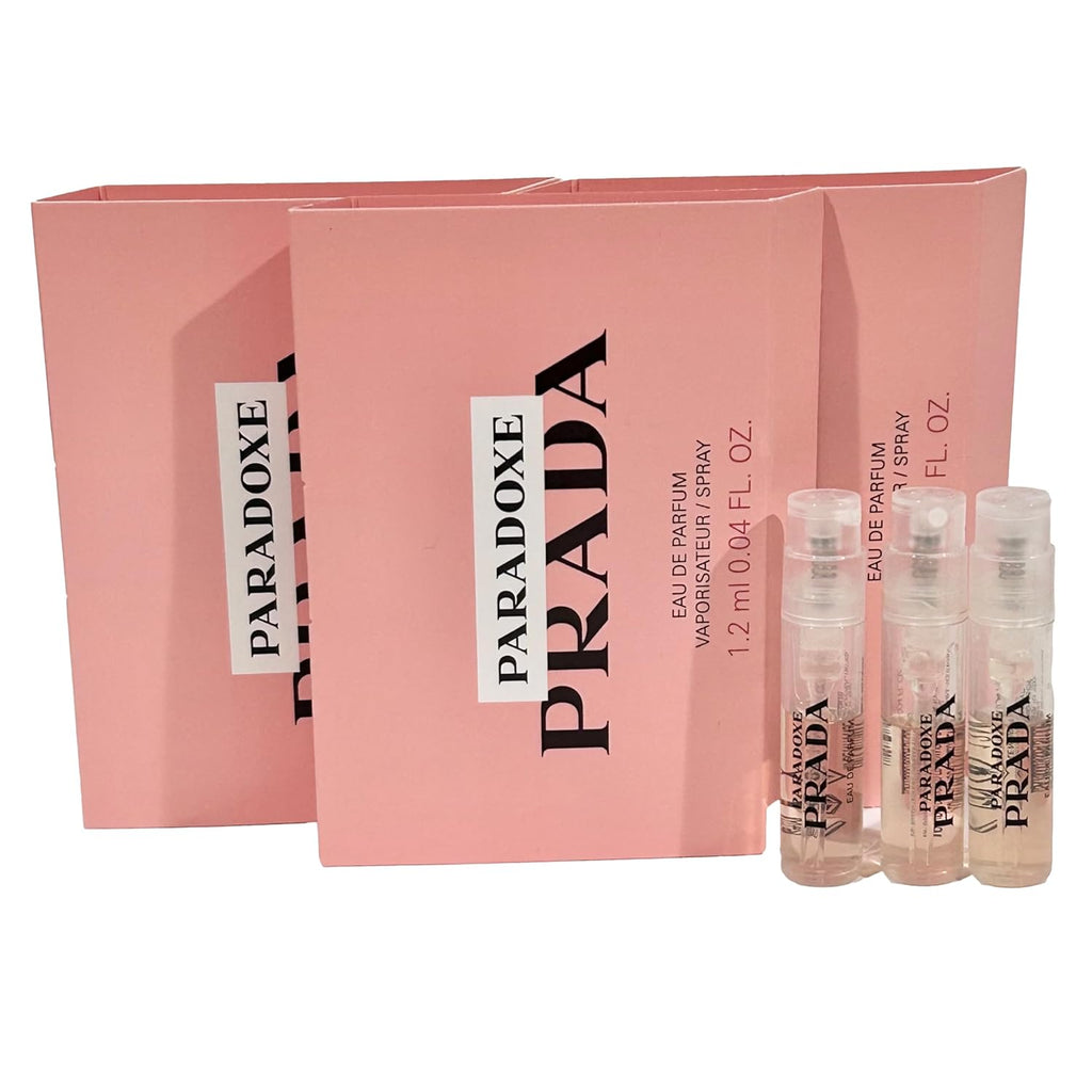 Prada PARADOXE Sample Perfume WOMEN Spray Vial 1.2 ml / 0.04 oz - Set of 3