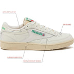 Reebok Mens Club C 85 Vintage Tennis Sneakers For Men