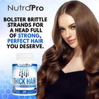 Thick Hair Growth Vitamins– Hair Growth Pills With Dht Blocker Stimulates Faster Growth For Weak, Thinning Hair–Biotin Hair Supplements With Keratin & Collagen Helps Men&Women Grow Perfect Hair.