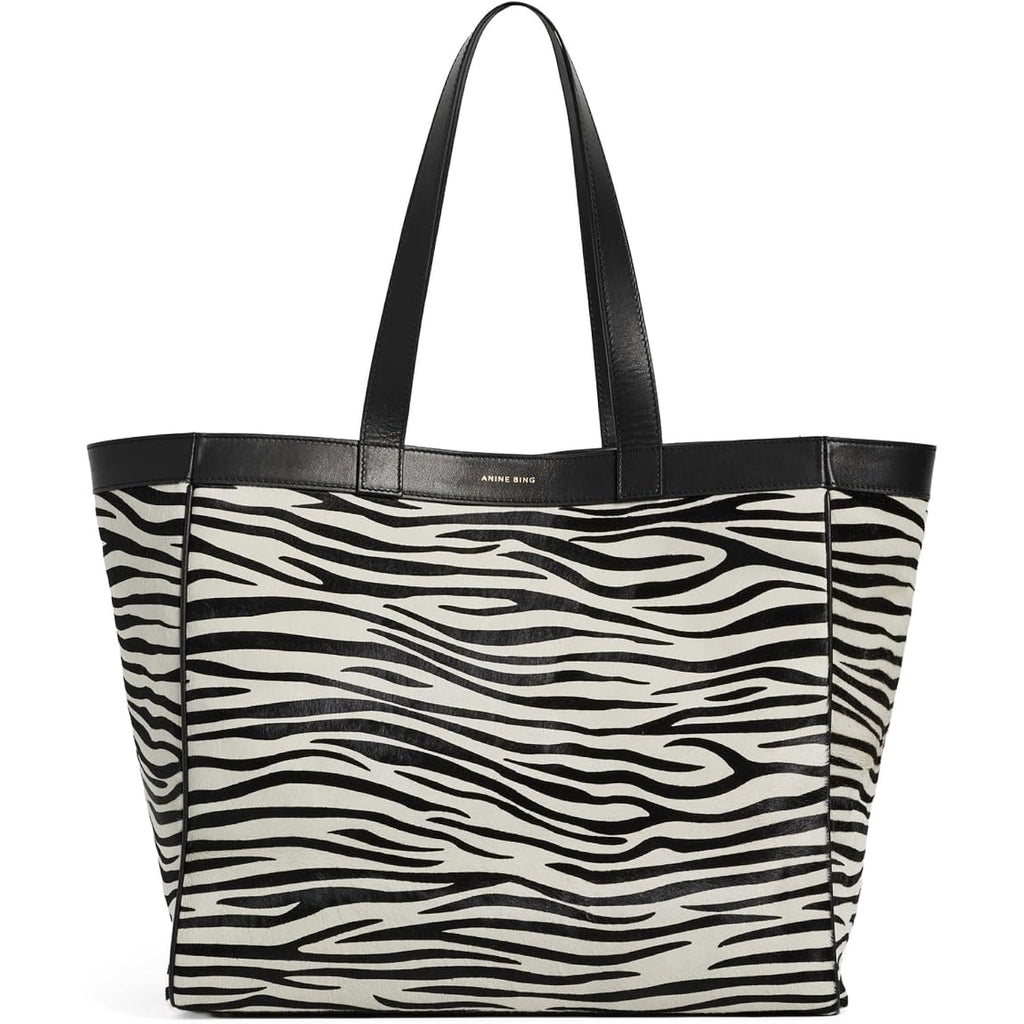 Anine Bing Women'S Medium Rio Zebra Tote
