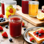 Showvigor 2 Pack Wide Mouth Mason Jars 16Oz - Airtight Glass Canning Jars For Food Storage, Meal Prep, Overnight Oats, Pickling, Salad & Wedding Favors (Leak-Proof Lids)