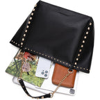 Montana West Large Tote Bag For Women Oversized Shoulder Purses With Chain Handbags