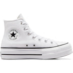 Converse Women'S Chuck Taylor All Star Lift Platform High Top, White/Black/White, 7
