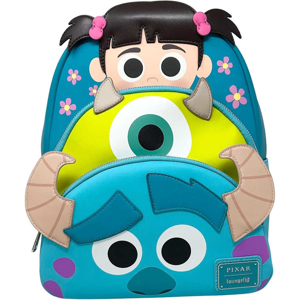 Loungefly Disney Monsters Inc Updated Womens Double Strap Shoulder Bag Purse