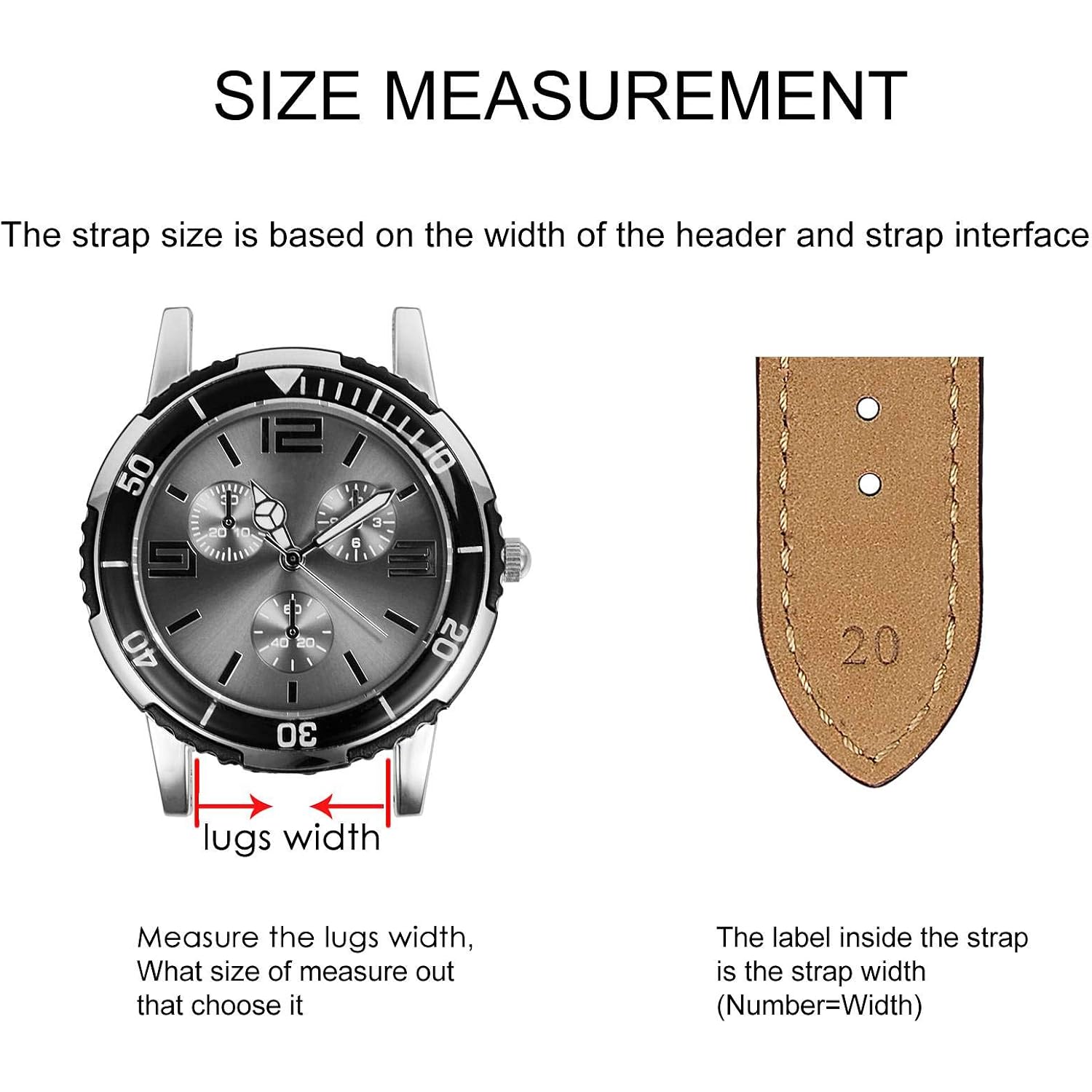 Bisonstrap Watch Strap, Vintage Leather Replacement Bracelet, Band Width-14Mm 15Mm 16Mm 17Mm 18Mm 19Mm 20Mm 21Mm 22Mm 23Mm 24Mm