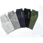 Creatmo Us Men'S Shorts Zipper Pocket Elastic Waist Stretch Summer Casual Beach