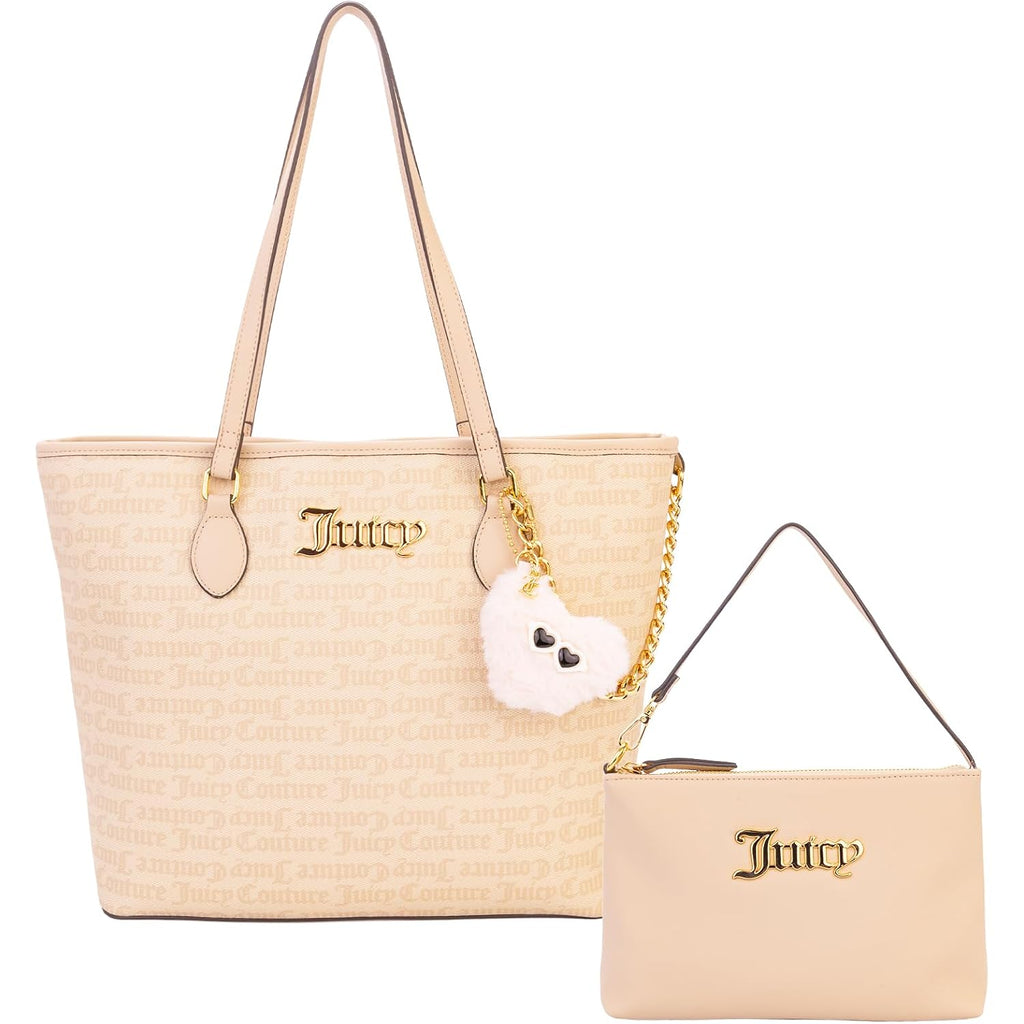 Juicy Couture Women'S Hey Queen Tote Bag, Stylish & Versatile Designer Purse For Everyday Wear