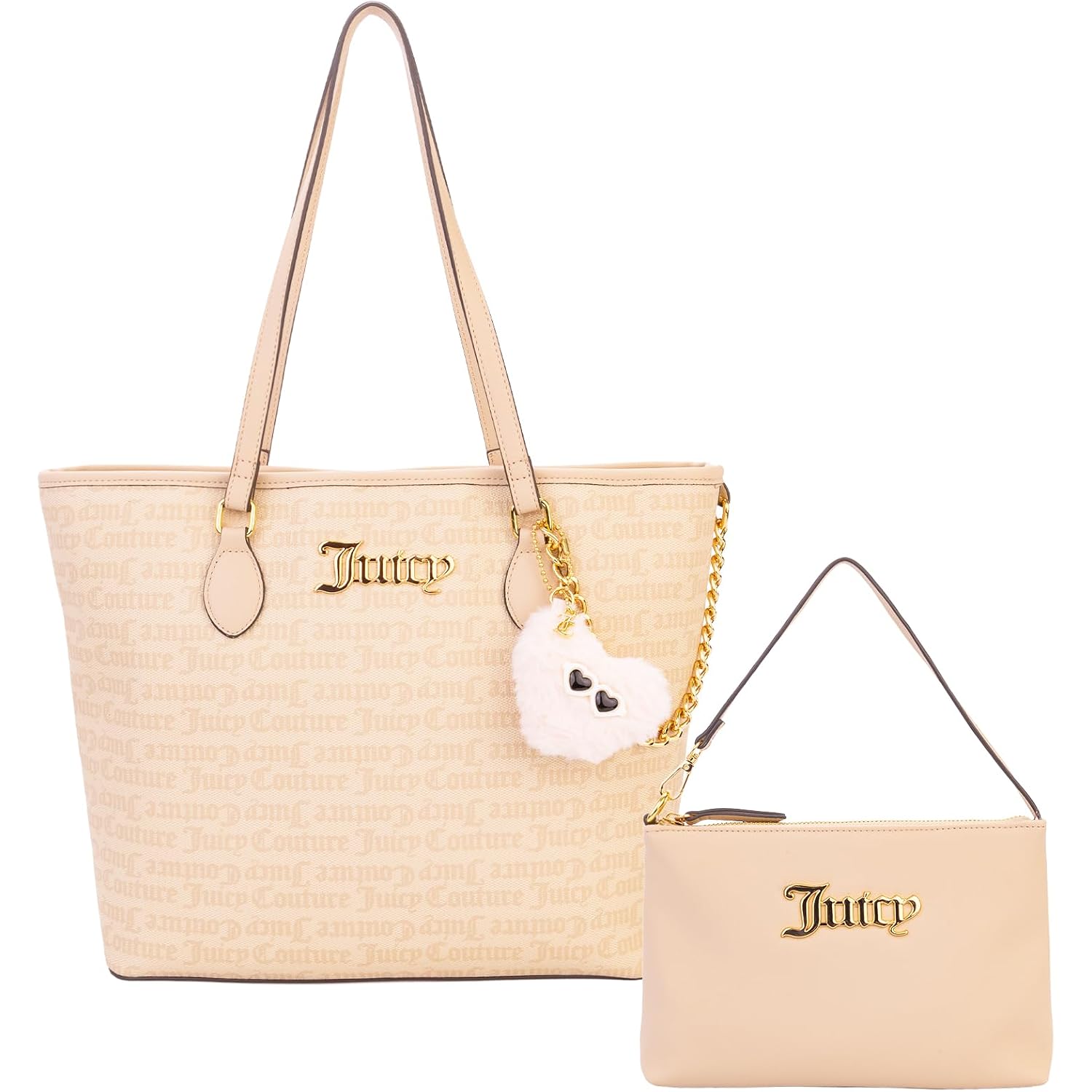 Juicy Couture Women'S Hey Queen Tote Bag, Stylish & Versatile Designer Purse For Everyday Wear