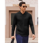 Pinspark Lightweight Hoodies For Men Long Sleeve Pullover Hoodie Golf Gym Workout Athletic Hooded Sweatshirt