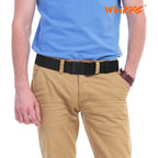 Whippy Mens Elastic Stretch Belt Unisex Adventure Web Belt For Women Men With Non-Metal Buckle Adjustable Belts