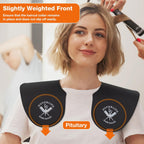 Noverlife Hair Cutting Collar, Waterproof Silicone Hair Dye Collar, Barber Hair Cutting Pad Haircut Neck Wrap For Salon