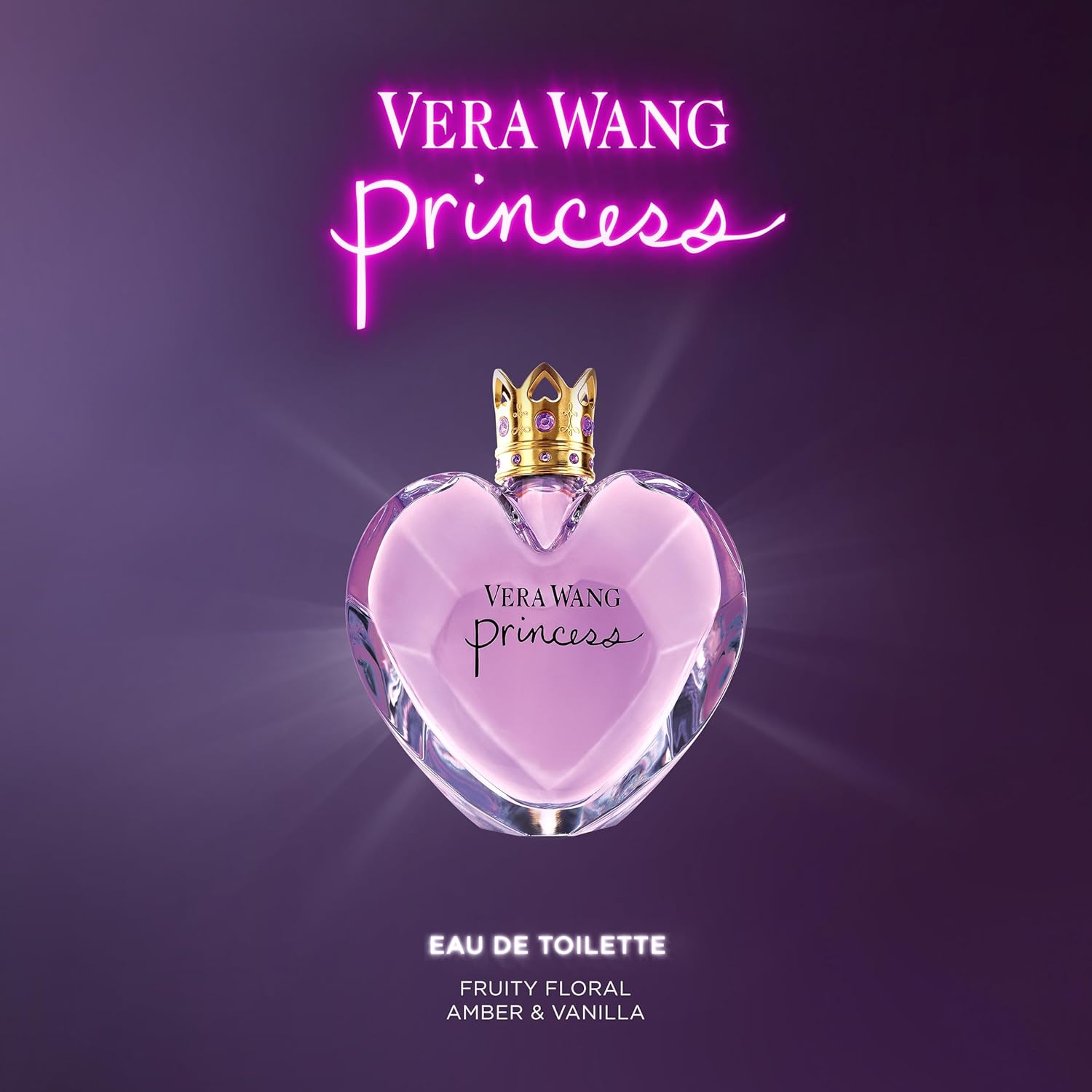 Vera Wang Princess by Vera Wang, Eau De Toilette Perfume for Women, 3.4 Fl Ounce
