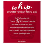 Olay Regenerist Whip Face Moisturizer Cream With Sunscreen Spf 25, 1.7 Oz