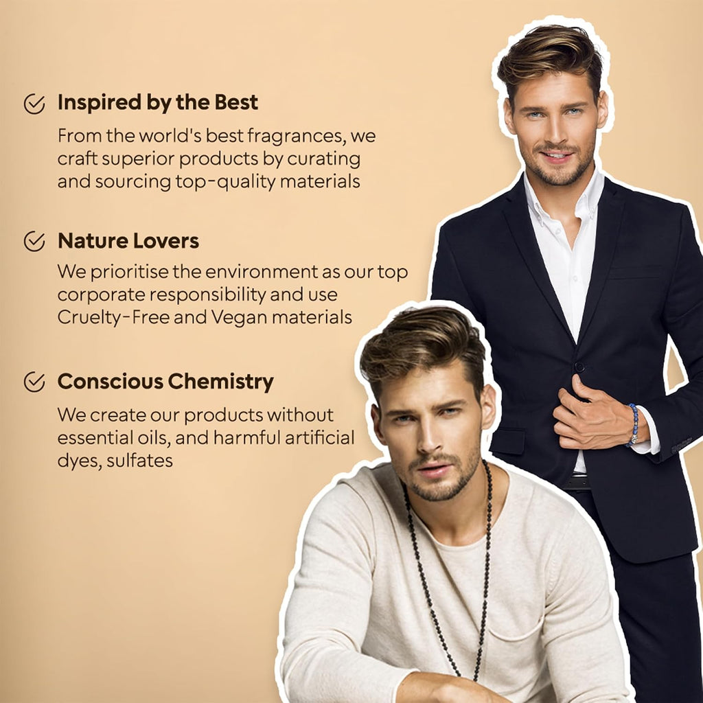 Bellavita Luxury Sigma Male (Ceo Man & Goat Man) Perfume Cologne For Men 2X100Ml Combo | Gift For Father'S Day | Cologne With Lemon, Lavender, Tonka & Agarwood Perfume