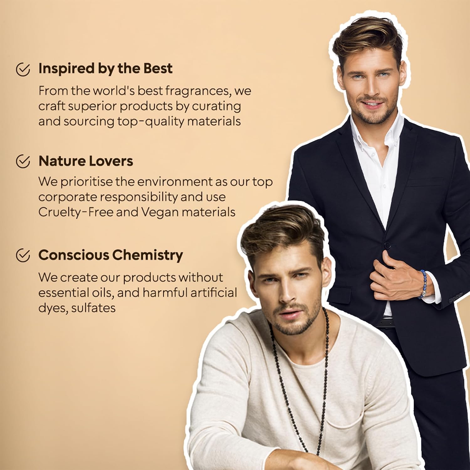 Bellavita Luxury Sigma Male (Ceo Man & Goat Man) Perfume Cologne For Men 2X100Ml Combo | Gift For Father'S Day | Cologne With Lemon, Lavender, Tonka & Agarwood Perfume