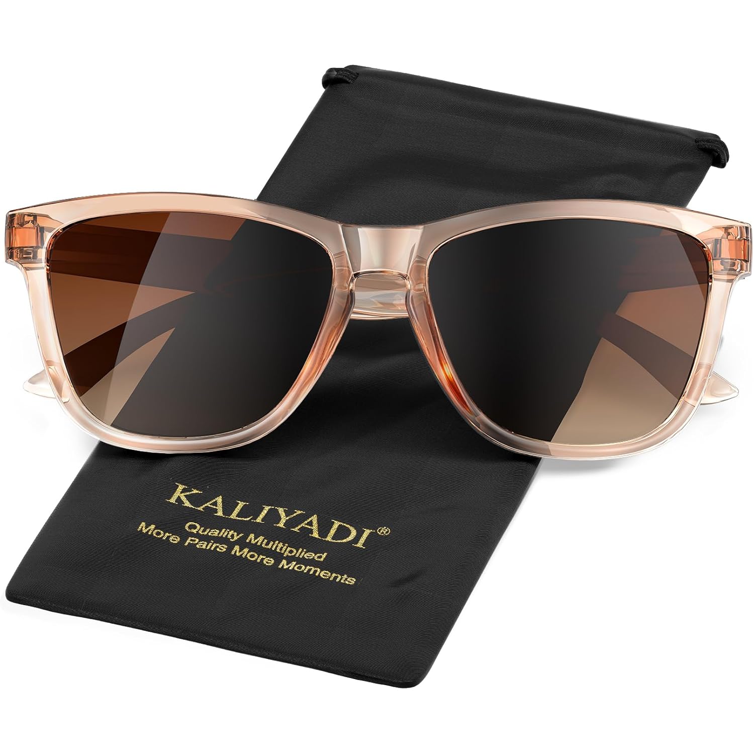 KALIYADI Womens-Sunglasses Polarized Sunglasses Womens: Retro Trendy Sun Glasses with UV400 Protection for Travel Driving