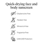 Neutrogena Invisible Daily Defense Fragrance-Free Sunscreen Lotion, Broad Spectrum Spf 60+, Oxybenzone-Free & Water-Resistant, Sun & Environmental Aggressor Protection, 3.0 Fl. Oz