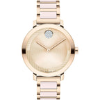 Movado Bold Evolution 2.0 Women'S Watch - Swiss Quartz Movement, Stainless Steel Link Bracelet - 3 Atm Water Resistance - Luxury Fashion Timepiece For Her - 34Mm