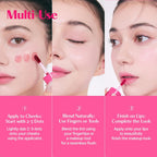 Etude Dear Darling Water Tint 3 Set (Strawberry Ade, Cherry Ade, Red Grapefruit Ade, 9G*3) | Vivid Color Lip Stain With Moisturizing Weightless & Non-Sticky Finish | Korean Makeup, Perfect For Gift