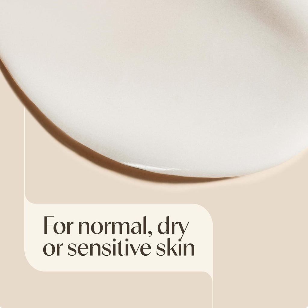 Aveeno Daily Moisturizing Body Lotion For Normal To Dry Skin, Moisturizer With Soothing Prebiotic Oat, Non Greasy, Non Comedogenic, Fragrance Free Body Lotion For Women & Men, 18 Fl Oz