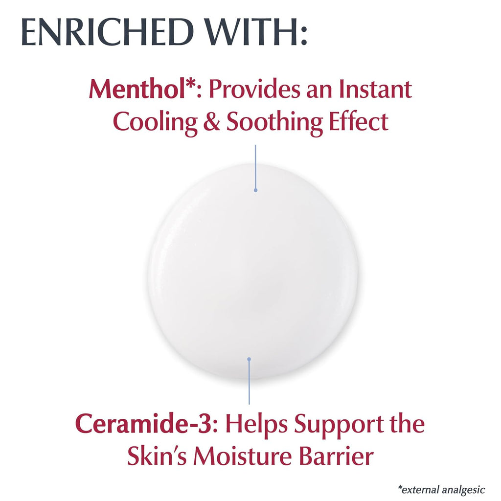 Eucerin Itch Relief Intensive Calming Lotion, Itch-Relieving Lotion For Sensitive Dry Skin, 8.4 Fl Oz Bottle