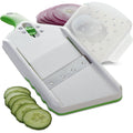 Prepsolutions Adjust-A-Slice Mandoline Slicer, Green – Adjustable Thickness, Perfect For Vegetables, Fruits, And More