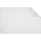 Amazon Basics Non-Slip Cotton Bath Mat, 100% Cotton Absorbent, Machine Washable, 31" L x 20" W, Bright White