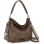 Wrangler Hobo Bags Crossbody Bag for Women Shoulder Purse Handbags with Adjustable Strap
