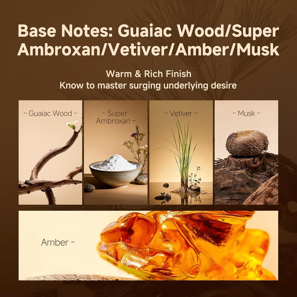 Venrock Oriental Oud Noir EDP Spray 50ml - Oriental Woody Men’s Perfume, Long-Lasting Arabian Scent, Premium for Special Occasions & Daily Use (Agarwood, Saffron, Amber, Musk)
