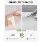 Syntus 11" X 150' Vacuum Sealer Bags For Food With Cutter, Vacuum Sealer Bags Roll Keeper Bpa-Free Heavy-Duty Commercial Grade For Food Storage, Meal Prep And Sous Vide