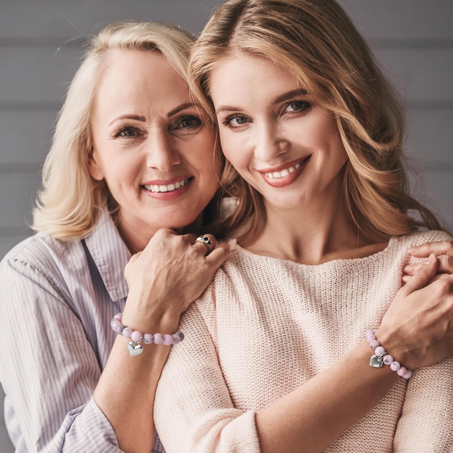 Mothers Day Gifts for Mom Wife Grandma, Valentines Day Gifts, Christmas Gift for Mom Women, Birthday, Unique Handmade Natural Stone Bracelet.
