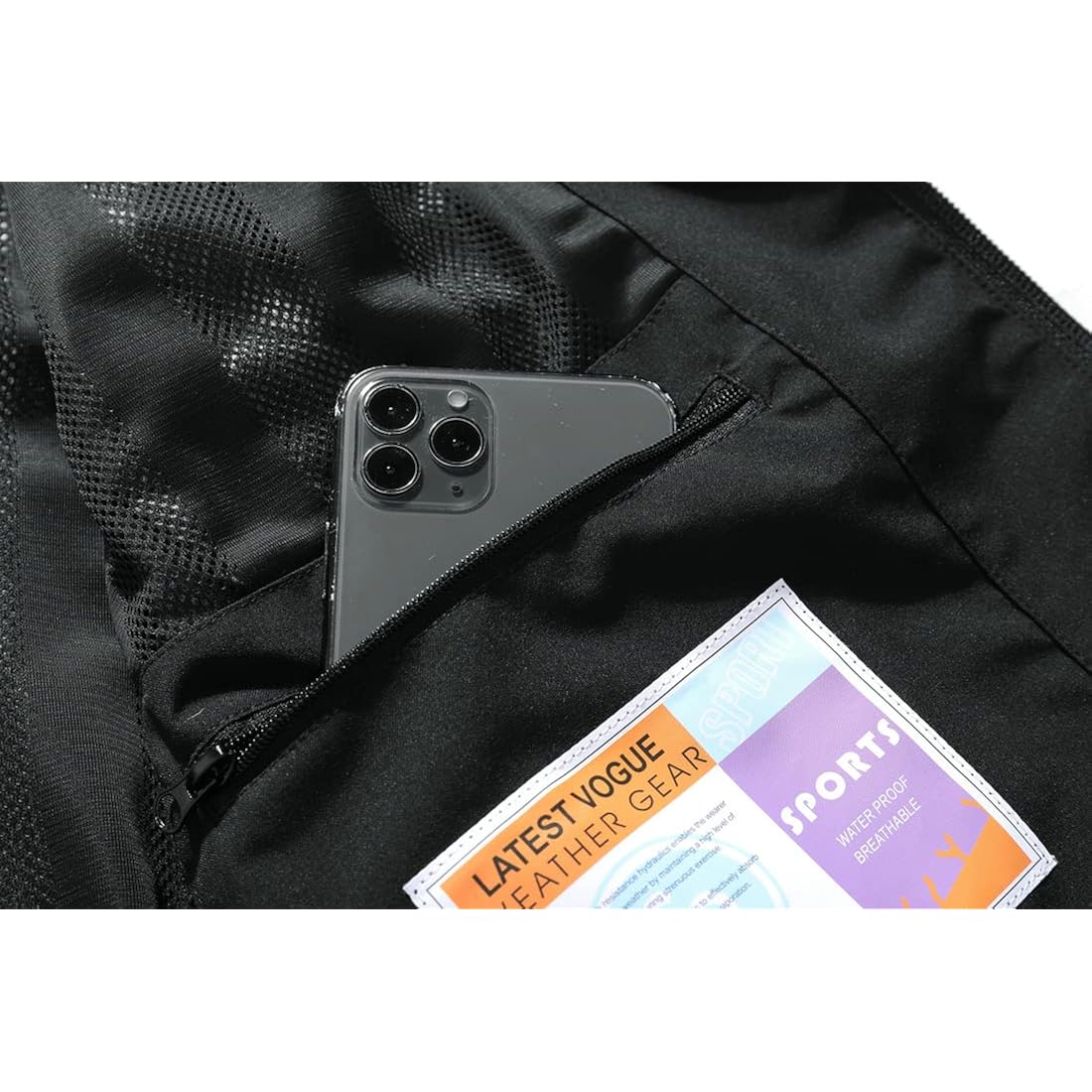 Moerdeng Women'S Waterproof Rain Jacket Lightweight Raincoat Hooded Hiking Jacket Softshell Windbreaker