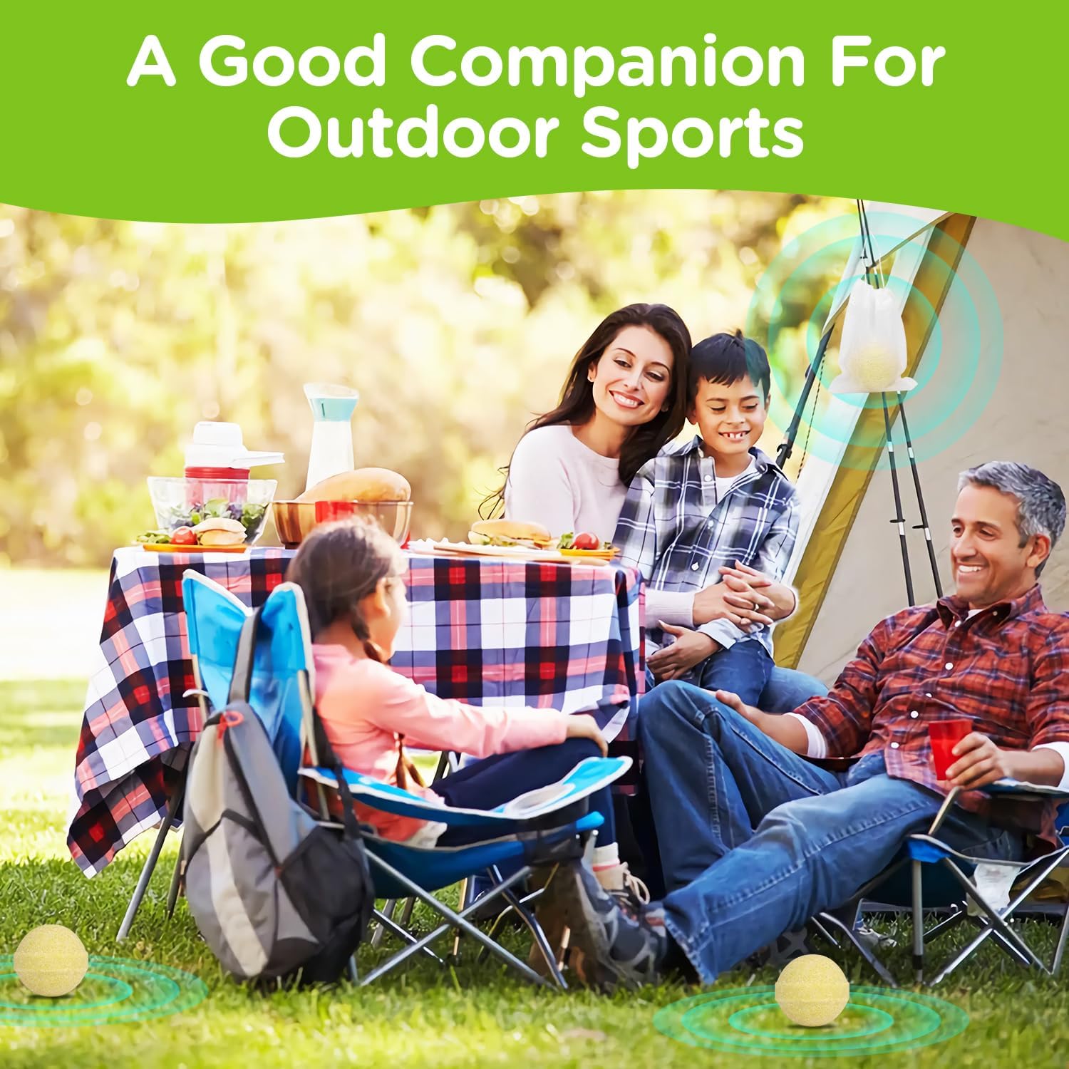 Mosquito Repellent, Mosquito Repellent Outdoor Patio Powerful, Mosquites Deterrent For Yard, Camping,Hiking, Picnicking Child&Pets Friendly