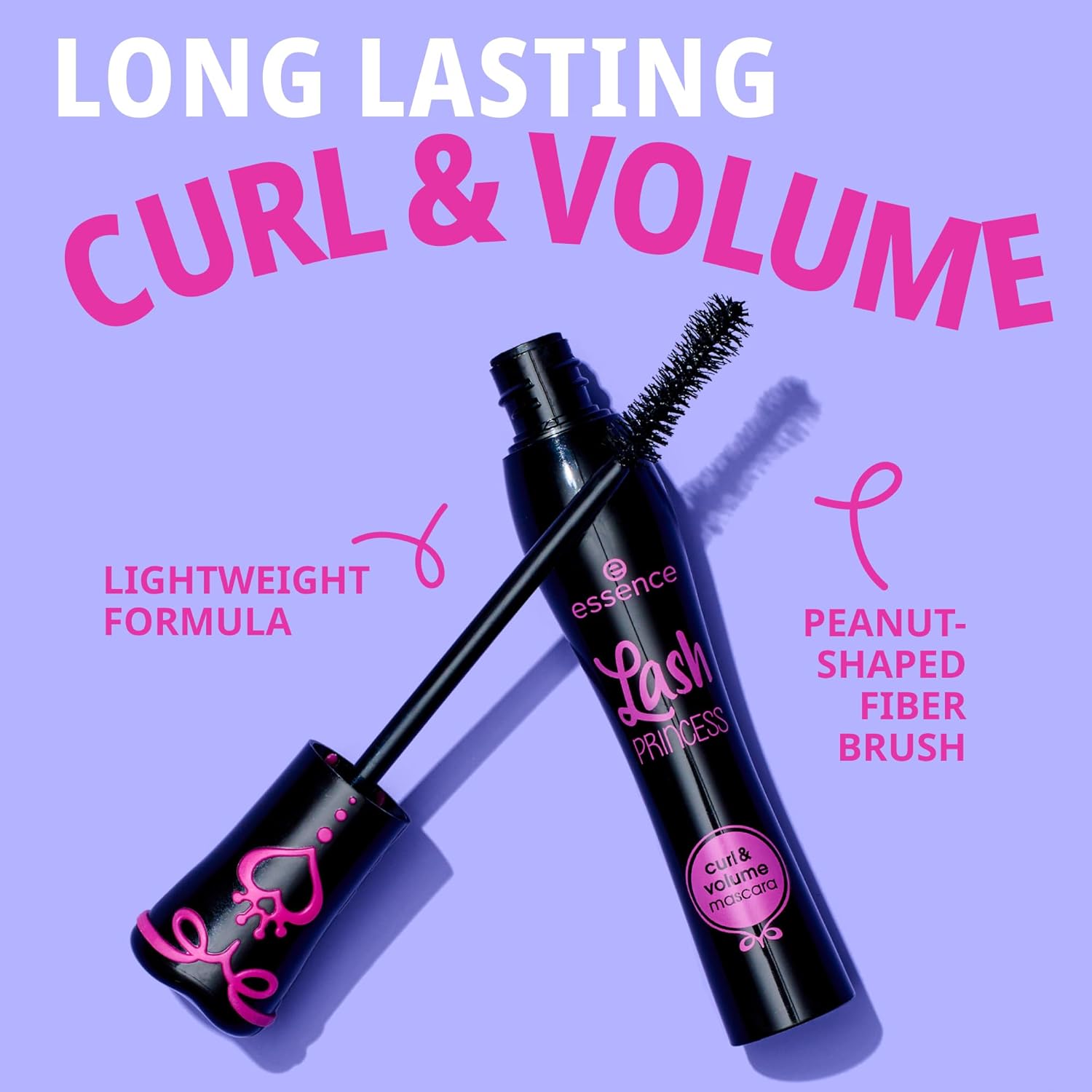 essence | Lash Princess Curl & Volume Mascara | Vegan & Cruelty Free