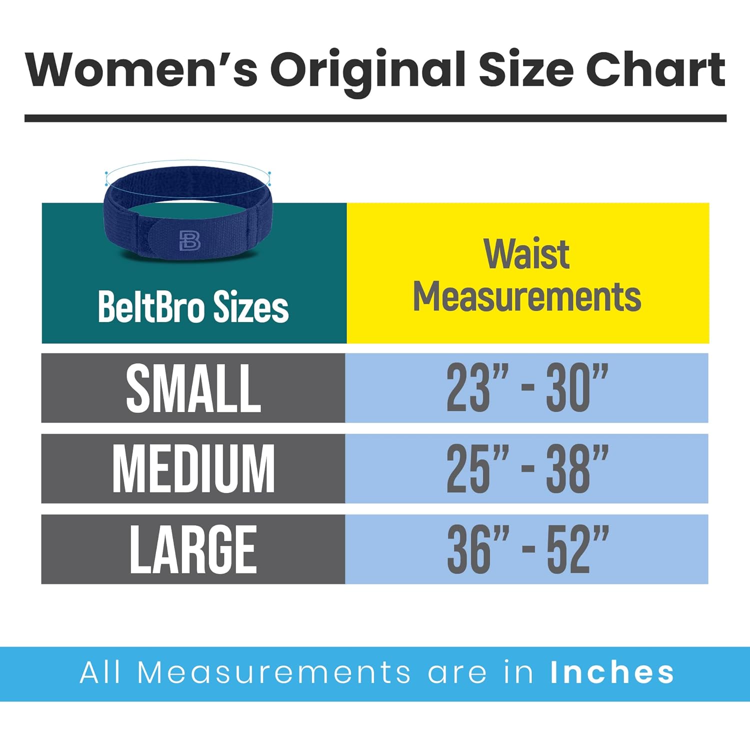 BeltBro For Women No Buckle Elastic Belt — Fits 1 Inch Belt Loops, Easy To Use