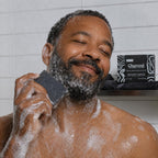 Keika Charcoal Black Soap Bar For Eczema, Psoriasis, Face, Body, Men Women Teens With Oily Skin, 5 Oz. (Charcoal, 3-Pack)