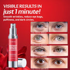 Instant Eye & Face Lift Cream: Rapid Under Eye Bags,Wrinkles, Dark Circles, Puffiness Remover For Women And Men In 60 Seconds - Temporary Firming & Tightening Treatment - Wrinkle Filler 0.67Oz