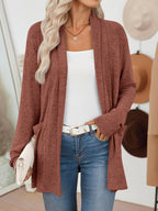 LILLUSORY Cardigan for Women Lightweight Cardigans Fall Fashion Outfits | Open Front Long Cardigan with Pockets, Business Casual Travel Outfits