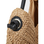 Woven Hobo Bag For Women Straw Beach Tote Handbag Stylish Shoulder Bag Large Capacity Purse For Travel Vacation