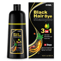Ivnil Black Hair Dye Shampoo 3 In 1 Hair Color Shampoo For Women & Men For Gray Hair Coverage, Shampoo Para Pintar El Cabello