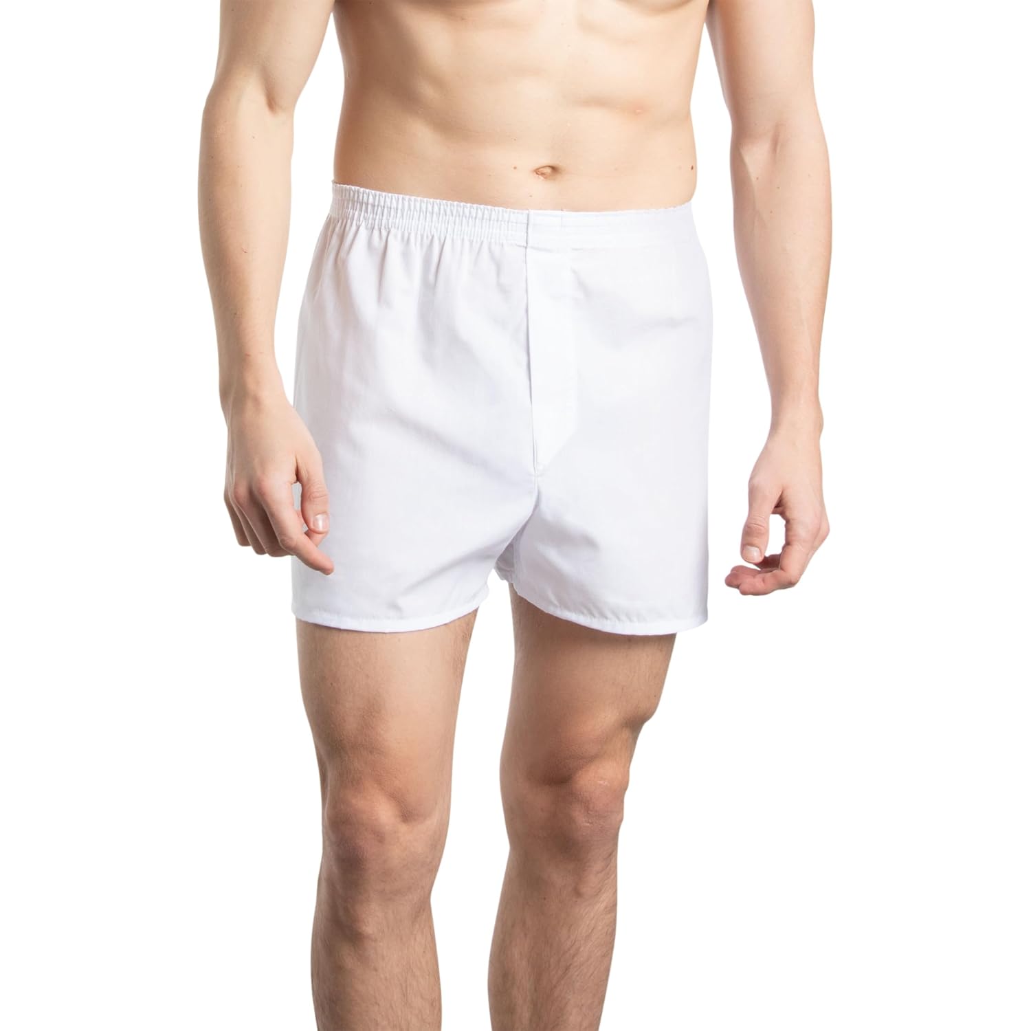 Fruit Of The Loom Men'S Tag Free Woven Boxer Shorts, Relaxed Fit, Moisture Wicking, Assorted Color Multipacks