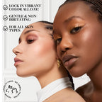 Myster Rosey Cream Eyeshadow Stick, Eye Shadow Sticks For High-Pigment, Waterproof Glitter Eyeshadow, Long-Lasting, Crease-Proof - Vegan & Cruelty-Free - 0.06 Oz (02 Champagne Shimmer)