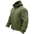 Men'S Military Tactical Sport Warm Fleece Hooded Outdoor Adventure Jacket Coats
