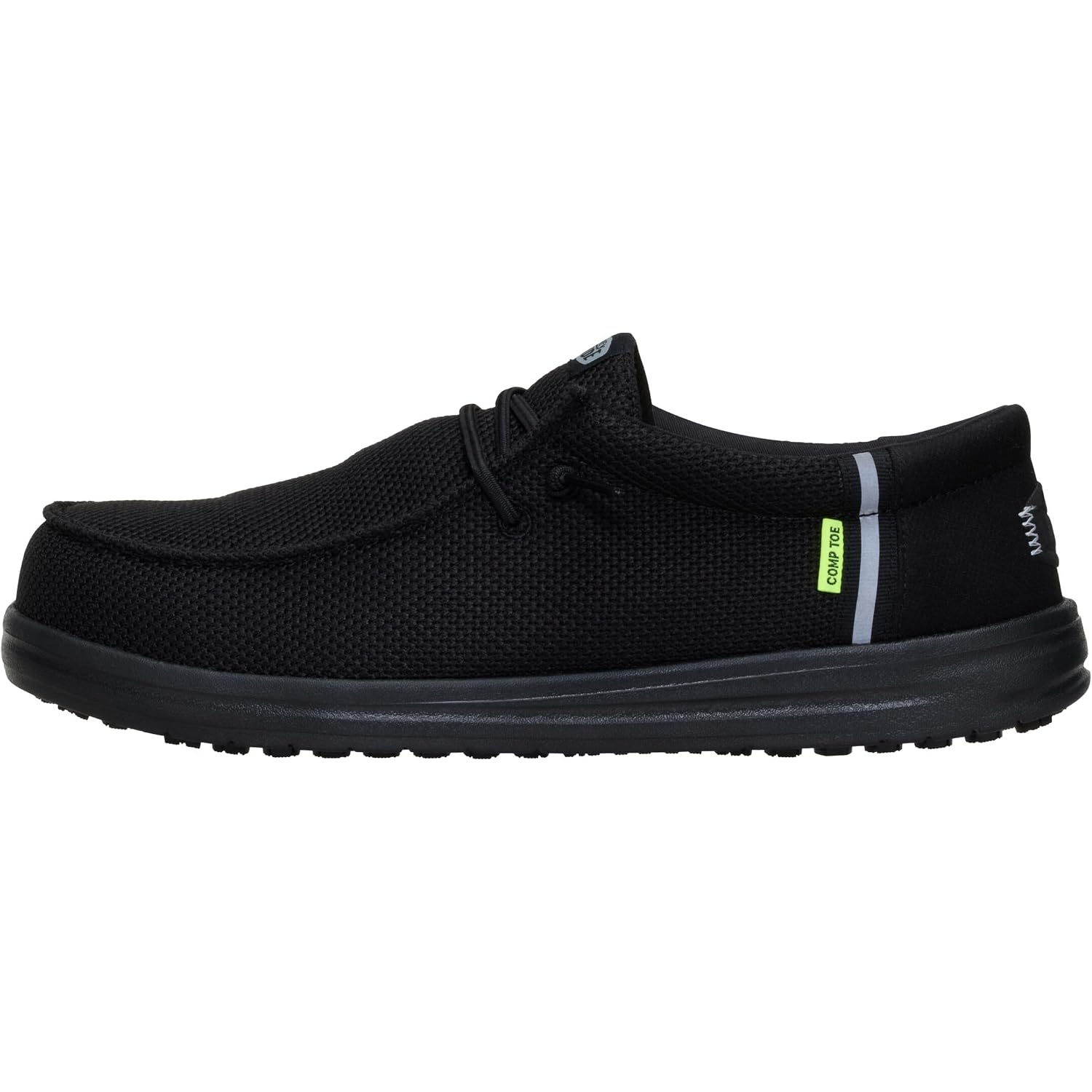 Heydude Men'S Wally Work Ct | Metal-Free Composite Toe | Water-Repellent, Slip-Resistant Work Shoes | All-Day Comfort