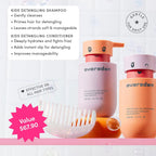 Evereden Kids Detangling Shampoo & Conditioner Set, Ages 3+ | Dermatologist-Tested, Gentle, No Silicones | With Plant Protein Peptides & Argan Oil | Vegan Children'S Haircare, Sulfate & Paraben-Free