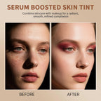 Beauty Balm Serum Boosted Skin Tint, Foundation Stick, Tinted Moisturizer for Face, Full Coverage Foundation, Concealer Stick for Foundation Makeup, Contour Sticks for Face Makeup, Dewy Finish (#06)