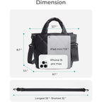 Bagsmart Crossbody Bags For Women, Lightweight Purses For Women, Quilted Puffer Tote Handbags For Daily Use,Shop,Travel