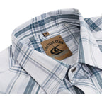 Coevals Club Men'S Western Pearl Snap Button Up Casual Cowboy Long Sleeve Two Pockets Work Shirts