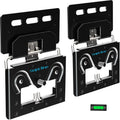 Ultra Slim Tv Wall Mount Compatible With 14"-80" Flat & Frame Tvs Only, 0.3" Micro-Gap Low Profile Tv Mount, Minimalist Look, Blends Any Interior, Hold Up To 100Lbs