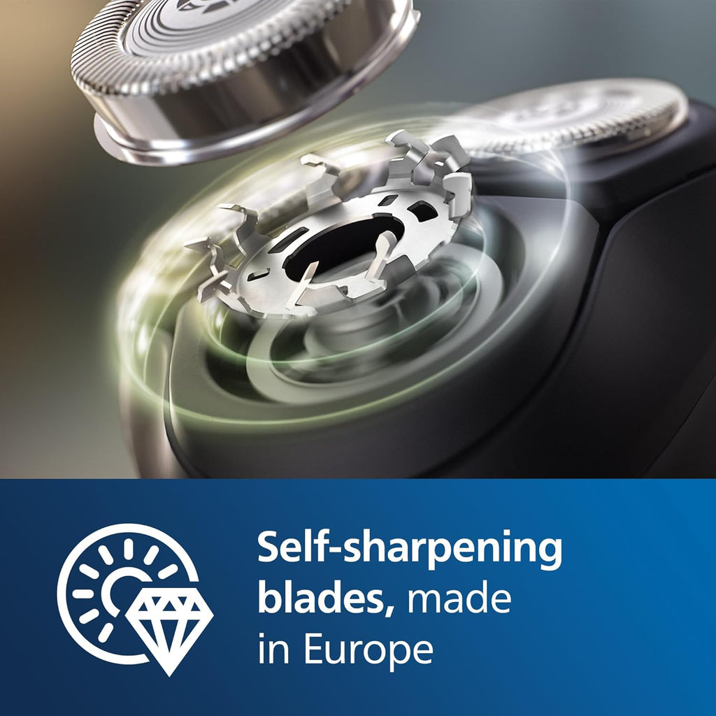 Philips Norelco SH30/52 Genuine Shaving Heads, Compatible with Philips Shavers Series 1000, 2000, 3000 and 5000, Powerful Performance, Self-Sharpening, 3 Pieces, Model SH30/52